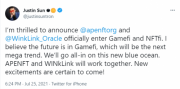 孙宇晨：Gamefi是区块链时代的下一个风口